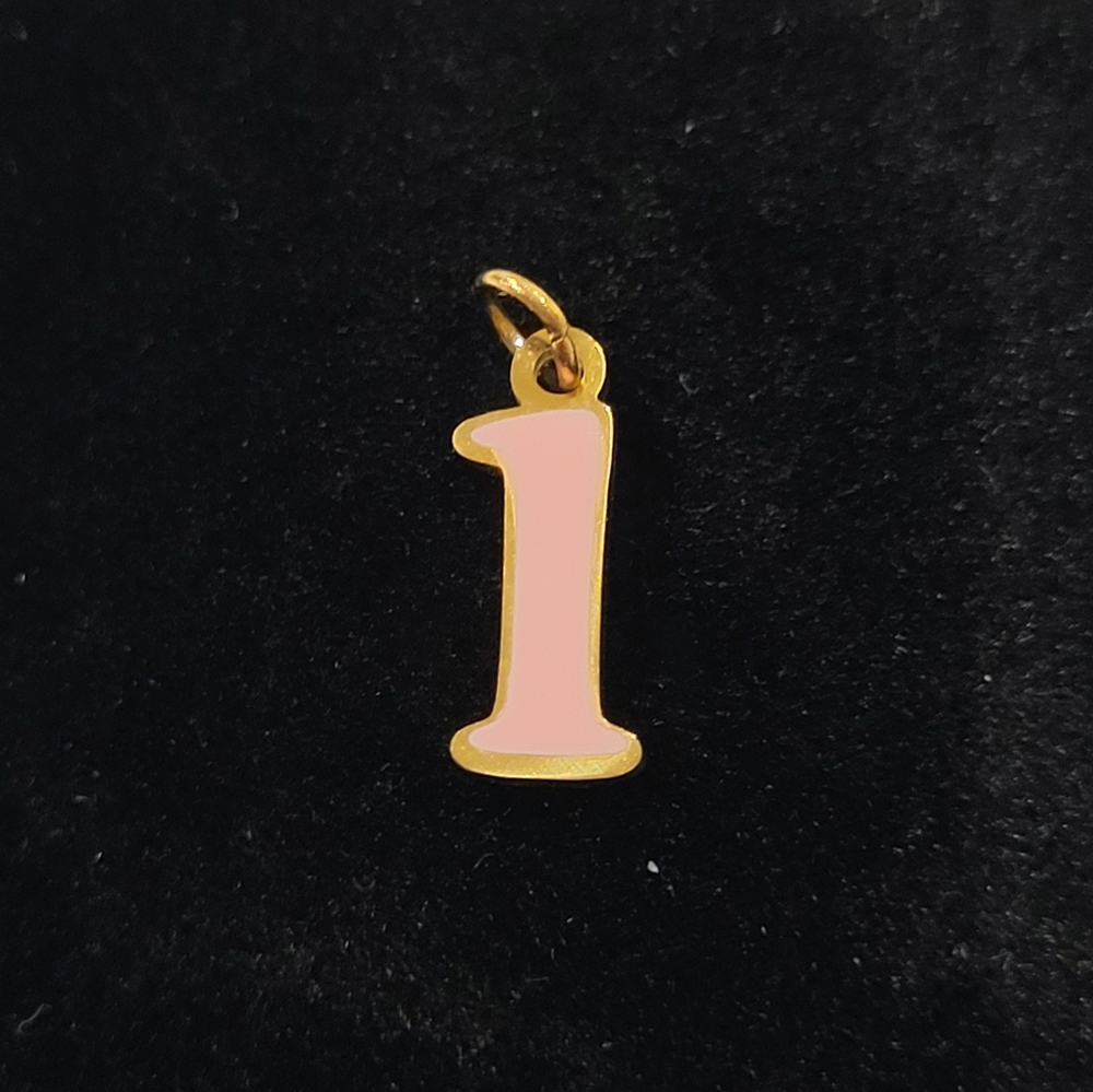 New Letter L lowercase Typewriter Letter Charm